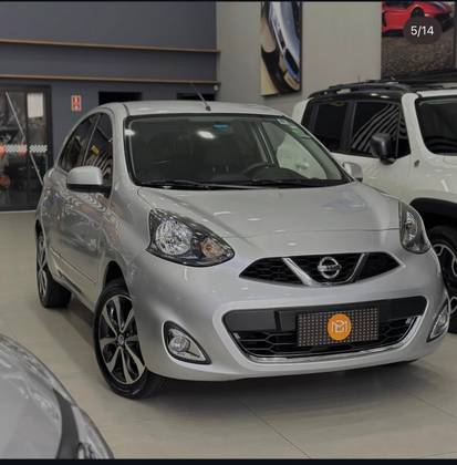 NISSAN MARCH 1.6 SL 16V FLEXSTART 4P XTRONIC NISSAN MARCH 1.6 SL 16V FLEXSTART 4P XTRONIC